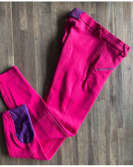 QHP rijbroek Junior, Fuchsia