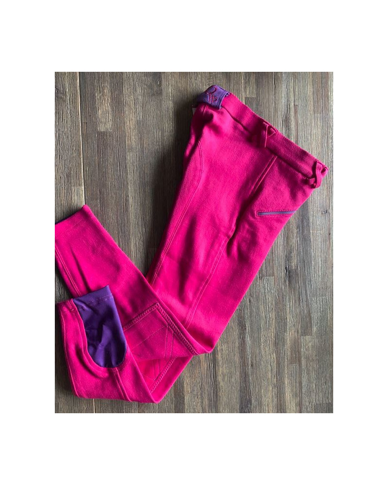 QHP rijbroek Junior, Fuchsia