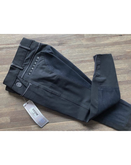 Imperial Riding rijbroek Flower Power Full Seat, Zwart