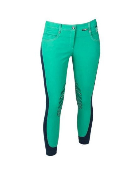 Horka Rijbroek Rimini Elasta, Siliconen Knie, Mint Green