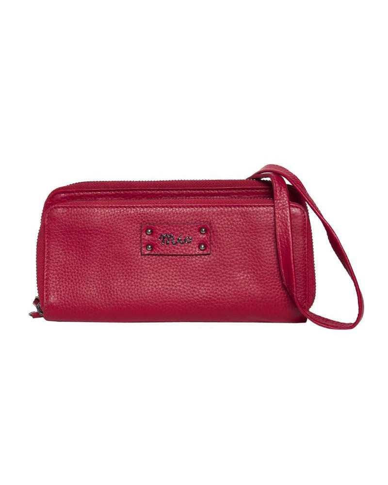 Mira Luna MIO portemonnee Carpi L met telefoonvak, Rood