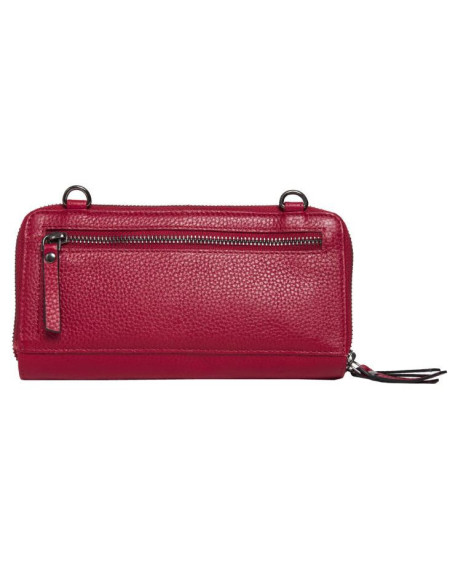 Mira Luna MIO portemonnee Carpi L met telefoonvak, Rood