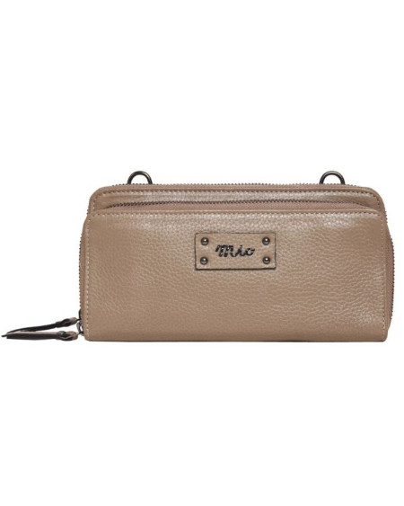 Mira Luna MIO Portemonnee Carpi L Met Telefoonvak, Taupe