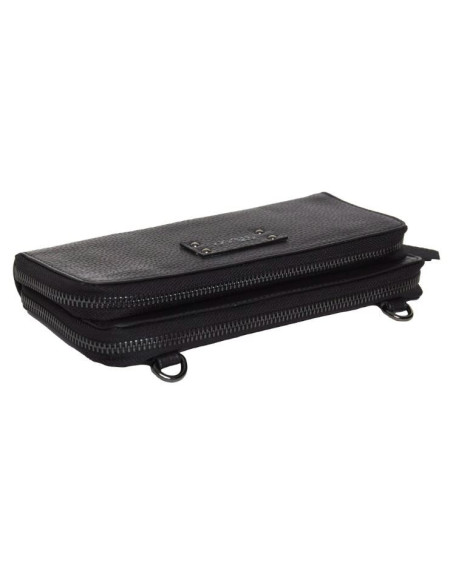 Mira Luna MIO Portemonnee Carpi L Met Telefoonvak, Zwart