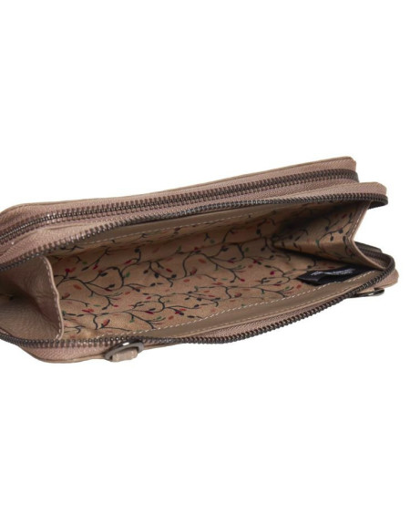 Mira Luna MIO Portemonnee Carpi L Met Telefoonvak, Zwart