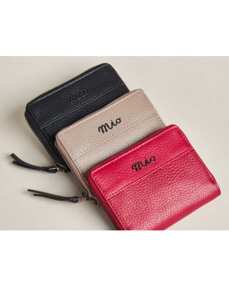Mira Luna MIO Portemonnee Met Rits Capri S, Rood