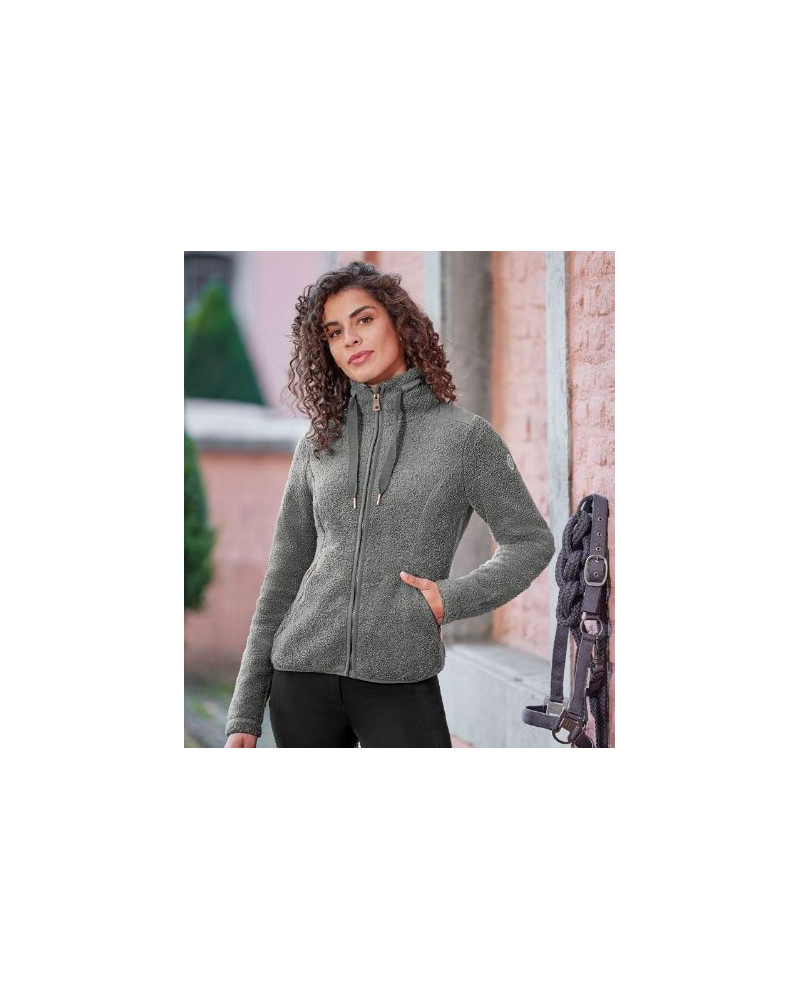 Elt Teddy Fleecejack Marseille, Pewter (grijs)