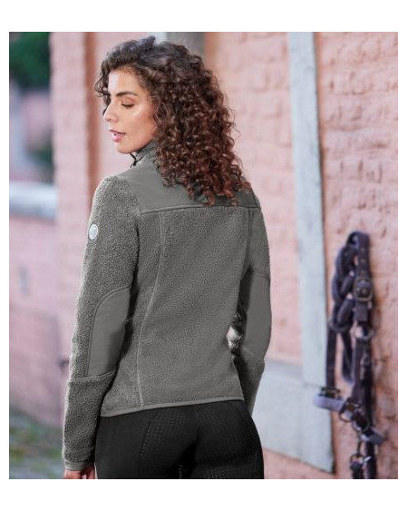 Elt Teddy Fleecejack Marseille, Pewter (grijs)