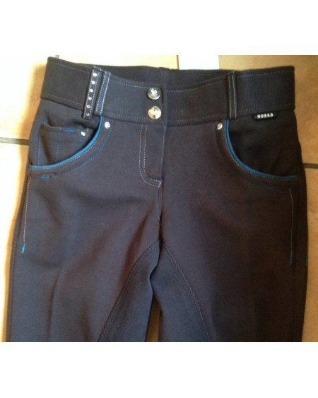 Horka Phoenix Elasta rijbr., kunstl.zit, anthracite