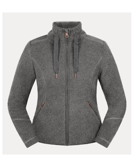 Elt Teddy Fleecejack Marseille, Pewter (grijs)