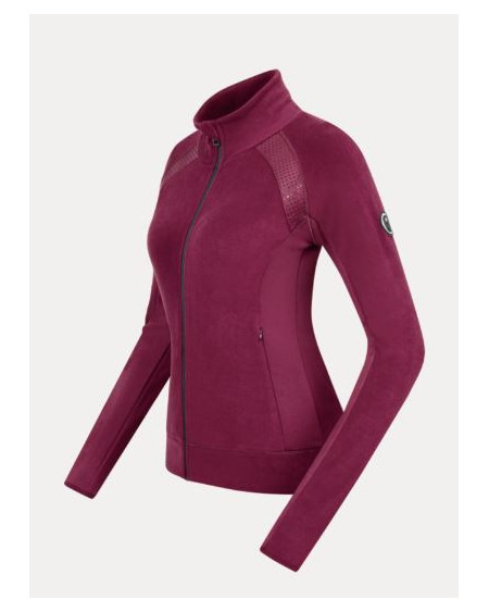 Elt Powerfleecejack Monaco, Burgundyrood