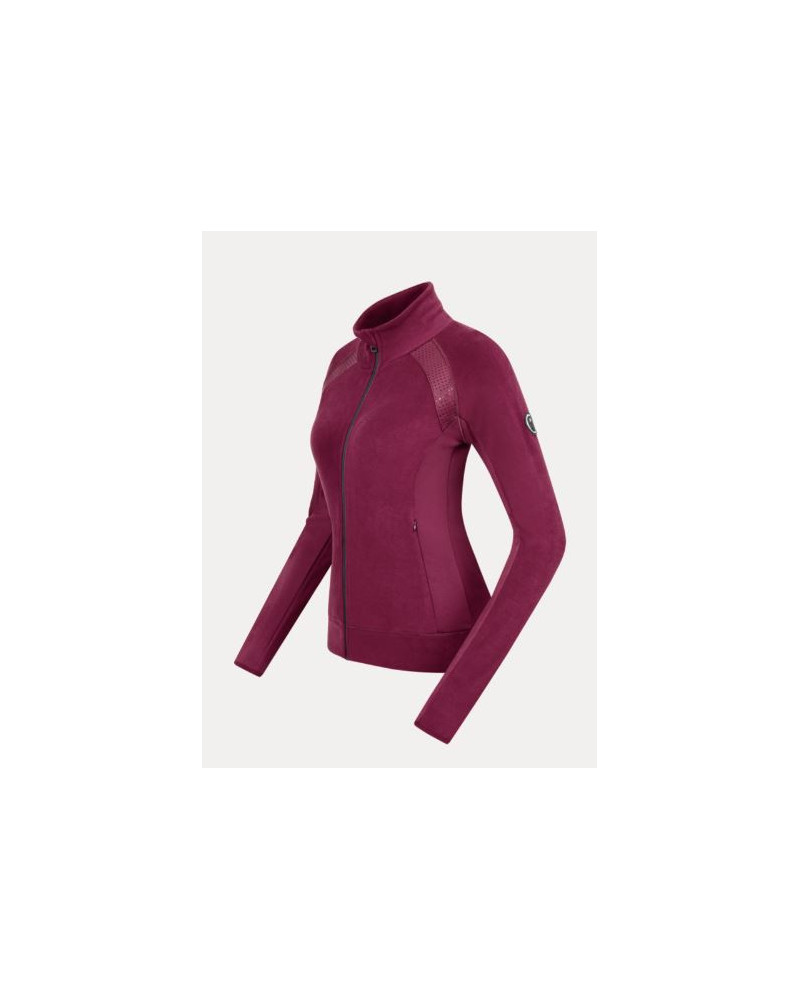 Elt Powerfleecejack Monaco, Burgundyrood