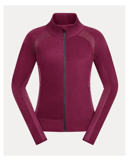 Elt Powerfleecejack Monaco, Burgundyrood