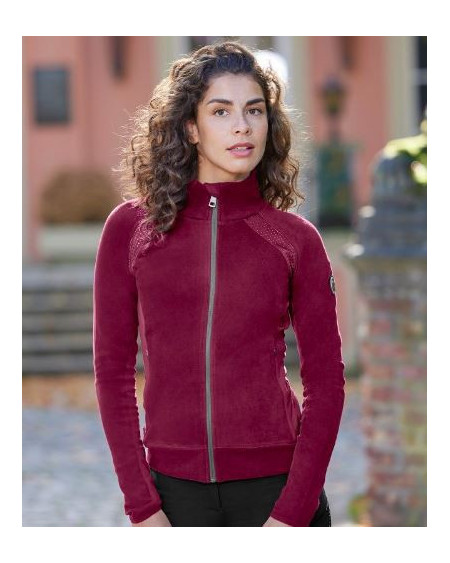 Elt Powerfleecejack Monaco, Burgundyrood