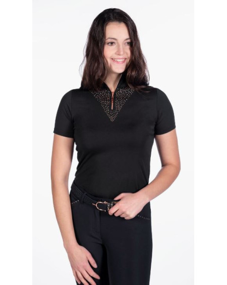 HKM functioneel shirt Rosegold Glamour Style, Zwart