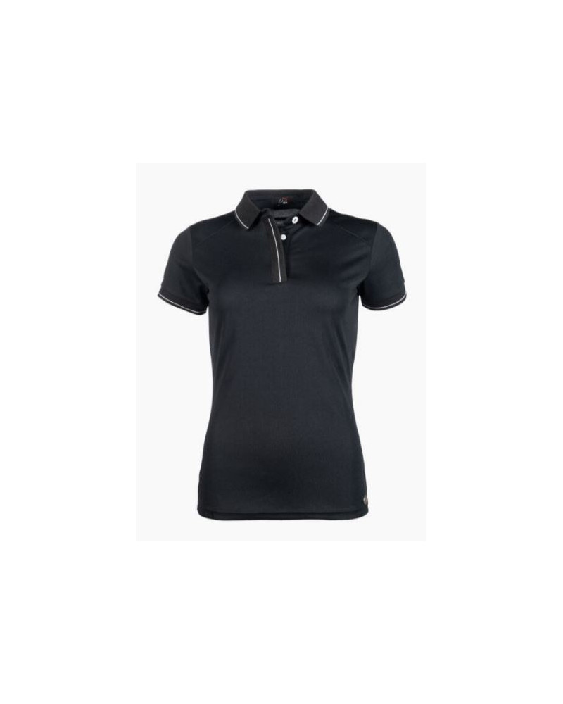 HKM poloshirt Catherine, Zwart
