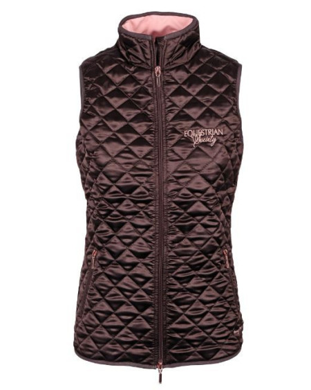 Harry's Horse bodywarmer Alnif, Java (bruin)