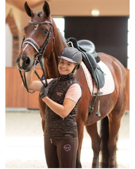 Harry's Horse bodywarmer Alnif, Java (bruin)