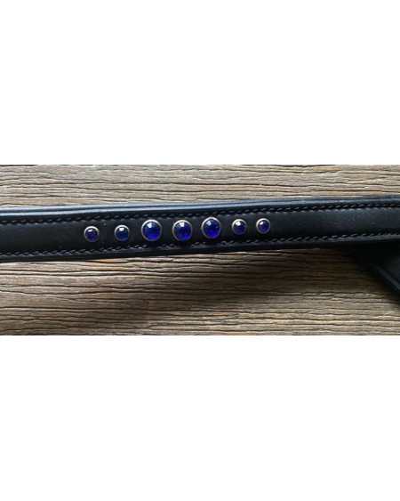 Kavalkade IJslander neusriem Aradis-Kóngablár, Island, Zwart/Blauw