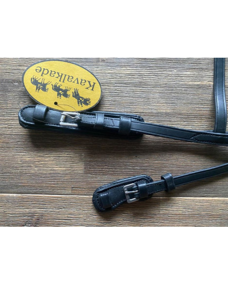 Kavalkade IJslander neusriem Aradis-Kóngablár, Island, Zwart/Blauw