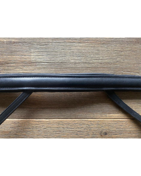 Kavalkade neusriem m geïntegreerde sperriem, Zwart