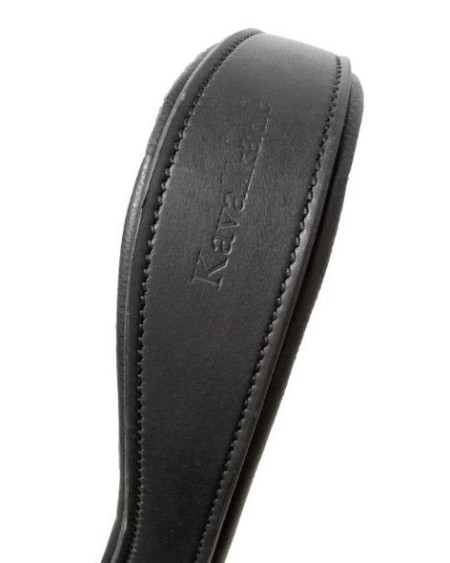 Kavalkade kopstuk voor IJslander hoofdstel Aradis, Zwart