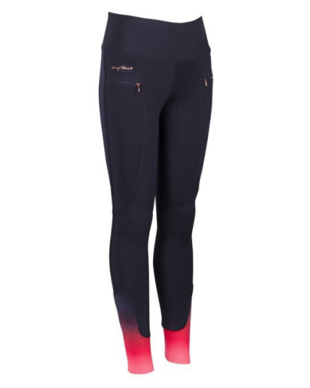 HH Rijbroek Equitights LouLou Fez Full Grip, Dress-Blues