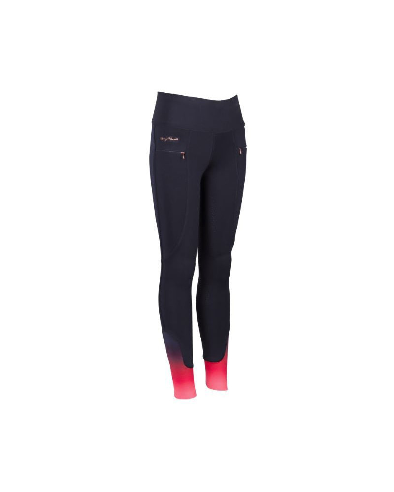 HH Rijbroek Equitights LouLou Fez Full Grip, Dress-Blues