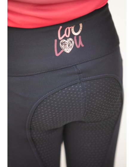 HH Rijbroek Equitights LouLou Fez Full Grip, Dress-Blues