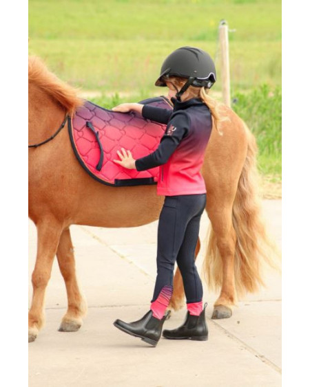 HH Rijbroek Equitights LouLou Fez Full Grip, Dress-Blues