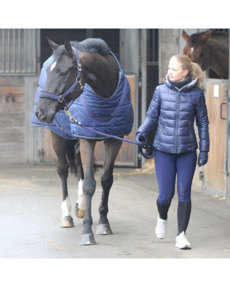 Kavalkade "Halifax" 2in1 stal- en stapmolendeken 400g, Marine