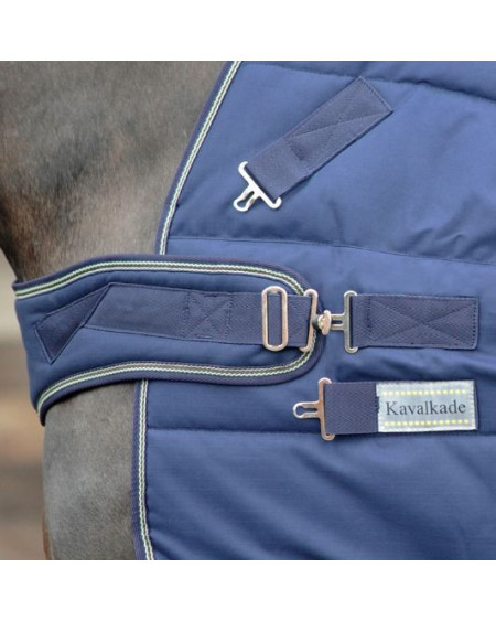 Kavalkade "Halifax" 2in1 stal- en stapmolendeken 400g, Marine