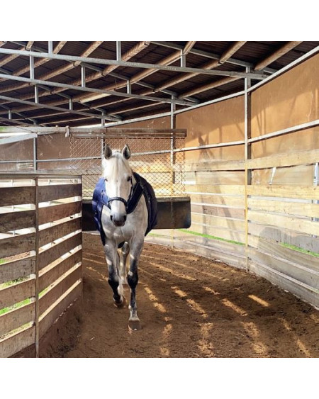 Kavalkade "Halifax" 2in1 stal- en stapmolendeken 400g, Marine