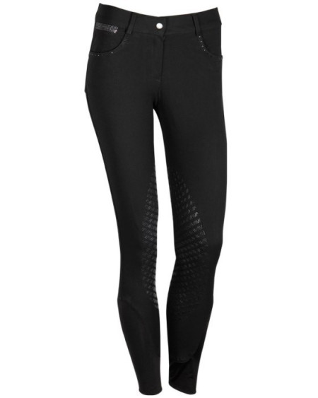 Harry's Horse Rijbroek Jewels Silicon, zwart