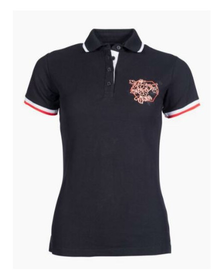 HKM poloshirt Savona Style, Zwart