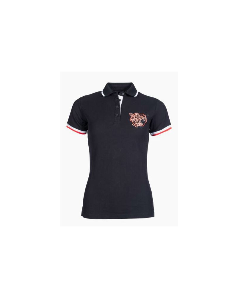 HKM poloshirt Savona Style, Zwart