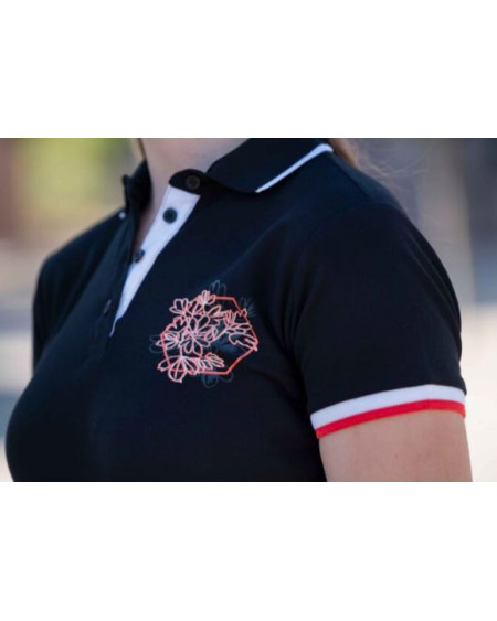 HKM poloshirt Savona Style, Zwart