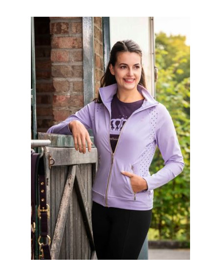 HKM Equestrian Royal Vest 'Lavender Bay' Ltd Edition, Lavendel