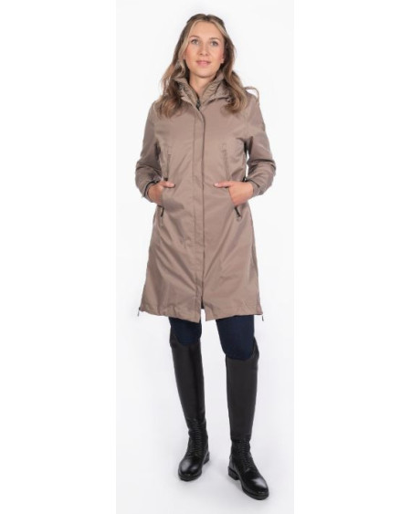 HKM Waterdichte 2-in-1 Parka Alpine m bodywarmer, Zwart