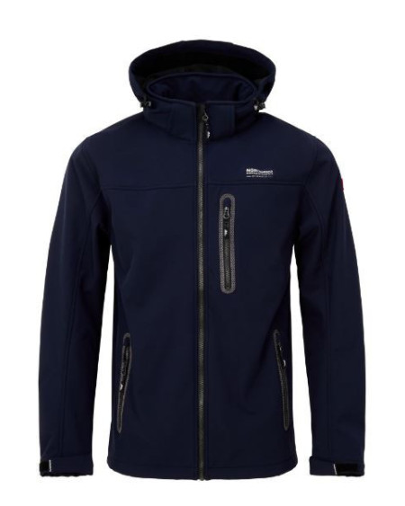 Nordberg softshell herenjas Nils, Donkerblauw