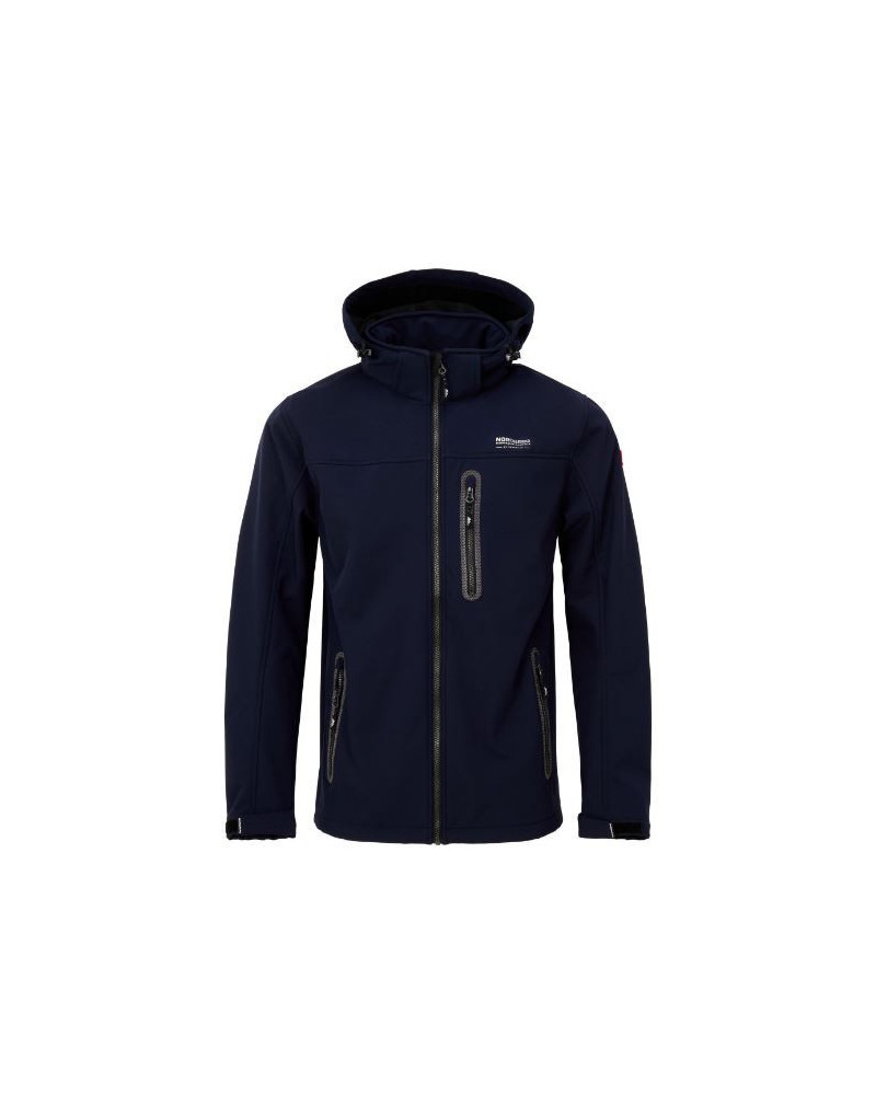 Nordberg softshell herenjas Nils, Donkerblauw