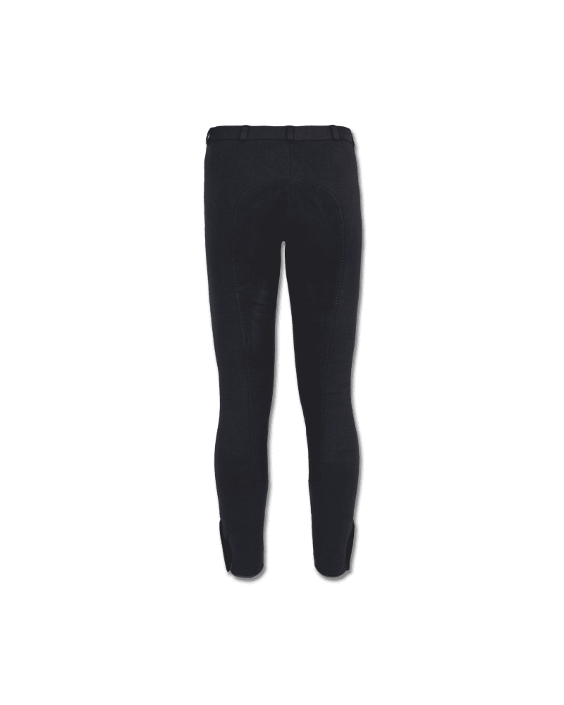 ELT rijbroek FUN, kunstl. zit, zwart