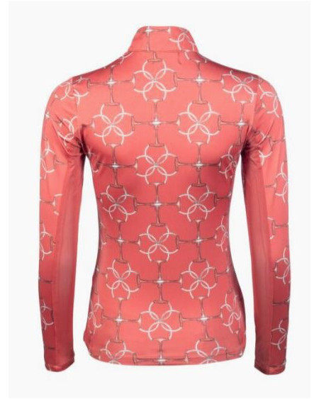 HKM functioneel shirt Edinburgh, lange mouw, Cognac