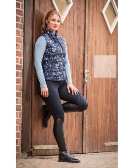 HKM bodywarmer Bloomsbury, dblauw-wit