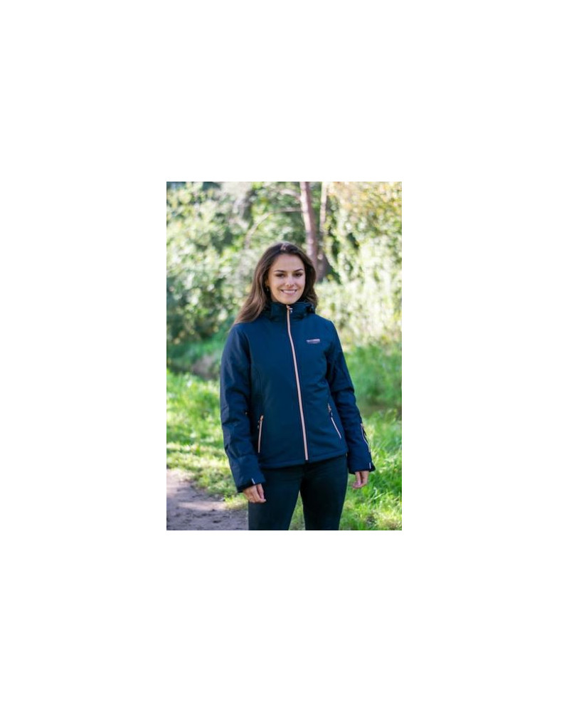Nordberg Inga padded softshell jas, Navy