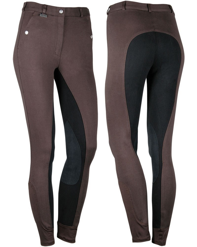 Harry's Horse rijbroek Beijing II, Bruin/Zwart