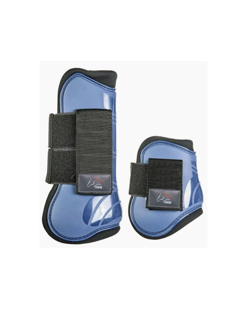 HKM Peesbeschermers en Strijklappen set, Blauw