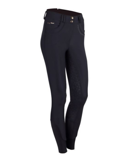 Harry's Horse rijbroek Ladis Full Grip, Jet-Black