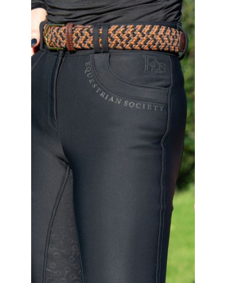 Harry's Horse rijbroek Ladis Full Grip, Jet-Black