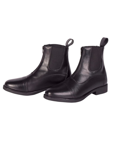 Harry's Horse leren jodhpur Sandown, Zwart